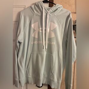 Under Armour Men's Soft Blue Hoodie